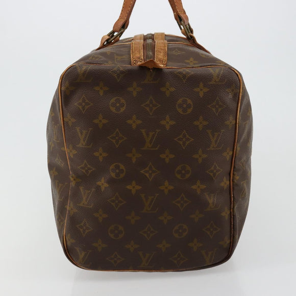LOUIS VUITTON Monogram Sac Souple 45 Boston Tas M41624 LV Auth BA12596
