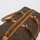 LOUIS VUITTON Monogram Sac Souple 45 Boston Tas M41624 LV Auth BA12596-6