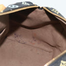 LOUIS VUITTON Monogram Multicolor Speedy 30 Hand Bag Black M92642 Auth BA12597-20