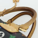 LOUIS VUITTON Monogram Multicolor Speedy 30 Hand Bag Black M92642 Auth BA12597-9