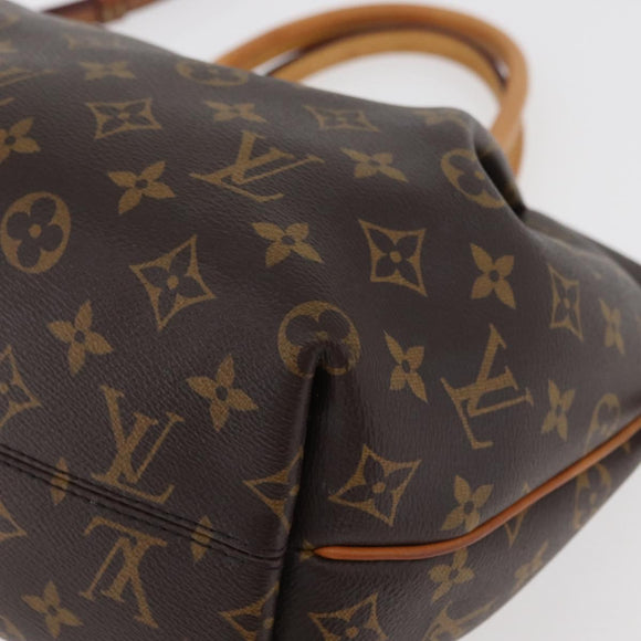 LOUIS VUITTON Monogram Turen PM Hand Bag 2way M48813 LV Auth BA12598