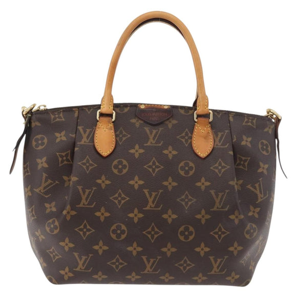 LOUIS VUITTON Monogram Turen PM Hand Bag 2way M48813 LV Auth BA12598