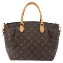LOUIS VUITTON Monogram Turen PM Hand Bag 2way M48813 LV Auth BA12598-2