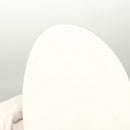 CHANEL Beach Sandals Cotton 39C White CC Auth BA1259AM-24