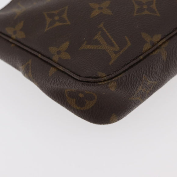 LOUIS VUITTON Monogram Pochette Accessoires Tasche M51980 LV Auth BA12601