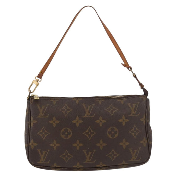 LOUIS VUITTON Monogram Pochette Accessoires Tasche M51980 LV Auth BA12601