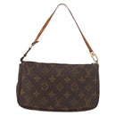 LOUIS VUITTON Monogram Pochette Accessoires Tasche M51980 LV Auth BA12601-2