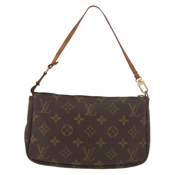 LOUIS VUITTON Monogram Pochette Accessoires Tasche M51980 LV Auth BA12601
