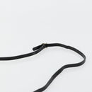 Salvatore Ferragamo Vara Ribbon Bag Patent Leather Black Silver Auth BA12606-8