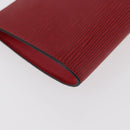 LOUIS VUITTON Epi Pochette Accessoires Beutel Rot M52947 LV Auth BA12612A-16