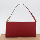 LOUIS VUITTON Epi Pochette Accessoires Beutel Rot M52947 LV Auth BA12612A-12