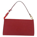 LOUIS VUITTON Epi Pochette Accessoires Beutel Rot M52947 LV Auth BA12612A-2