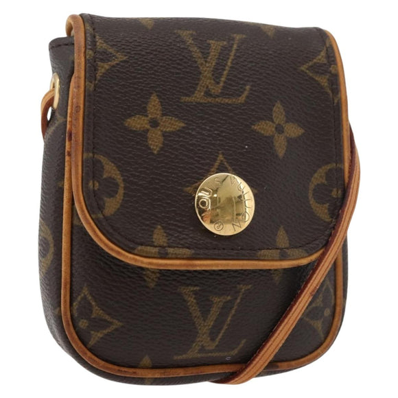 LOUIS VUITTON Monogram Pochette Cancun Shoulder Bag M60018 LV Auth BA12615A