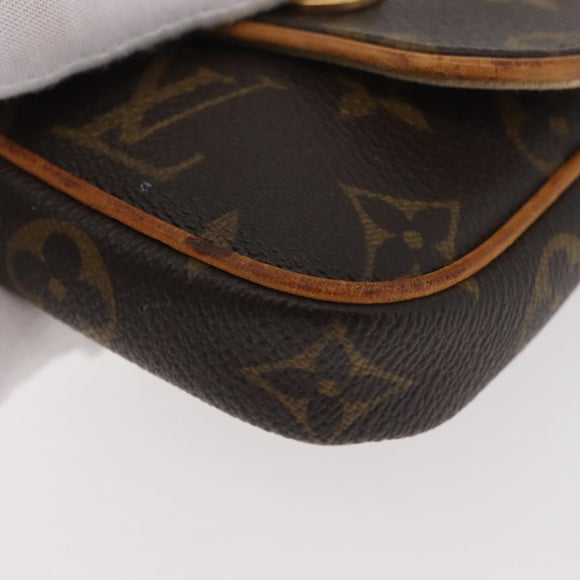LOUIS VUITTON Monogram Pochette Cancun Shoulder Bag M60018 LV Auth BA12615A