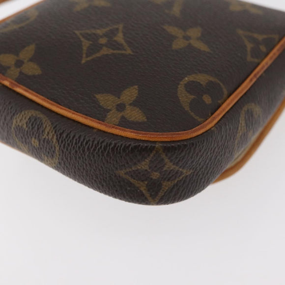 LOUIS VUITTON Monogram Pochette Cancun Shoulder Bag M60018 LV Auth BA12615A
