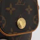 LOUIS VUITTON Monogram Pochette Cancun Shoulder Bag M60018 LV Auth BA12615A-17