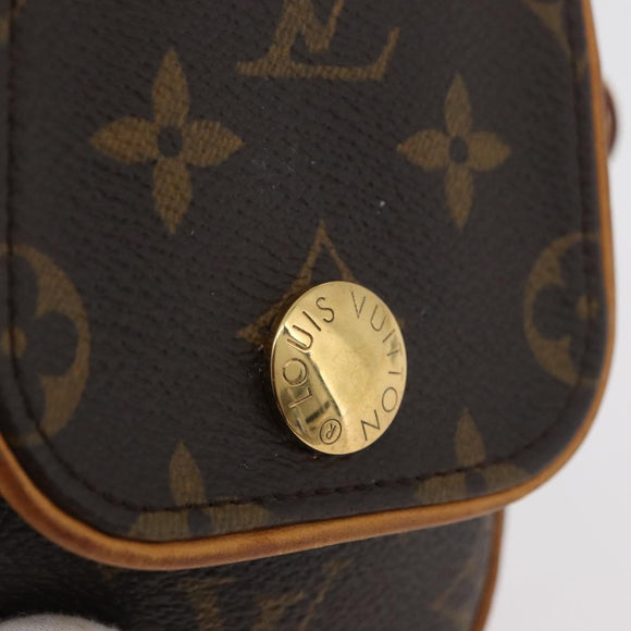 LOUIS VUITTON Monogram Pochette Cancun Shoulder Bag M60018 LV Auth BA12615A