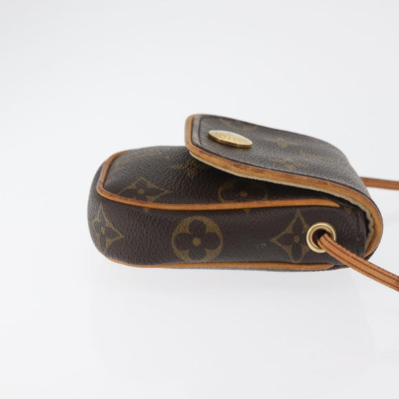 LOUIS VUITTON Monogram Pochette Cancun Shoulder Bag M60018 LV Auth BA12615A