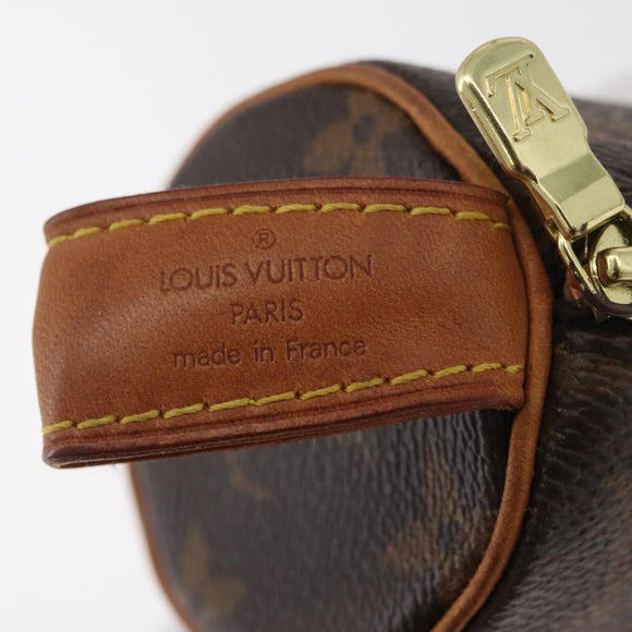 LOUIS VUITTON Monogram Trousse Rondo Pouch M47630 LV Auth BA12616