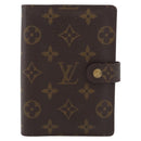LOUIS VUITTON Monogram Agenda PM Day Planner Cover R20005 LV Auth BA12617-13