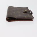 LOUIS VUITTON Monogram Agenda PM Day Planner Cover R20005 LV Auth BA12617-6