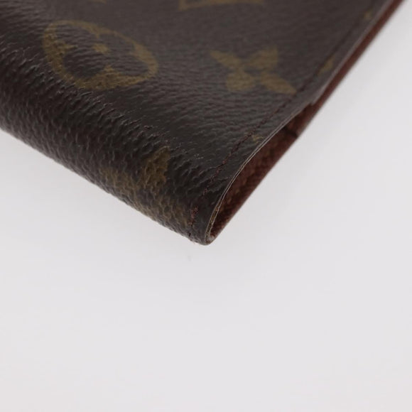 LOUIS VUITTON Monogram Agenda PM Day Planner Cover R20005 LV Auth BA12617