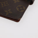 LOUIS VUITTON Monogram Agenda PM Day Planner Cover R20005 LV Auth BA12617-14