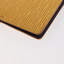 LOUIS VUITTON Epi Agenda PM Day Planner Cover Yellow R20059 LV Auth BA12618-10