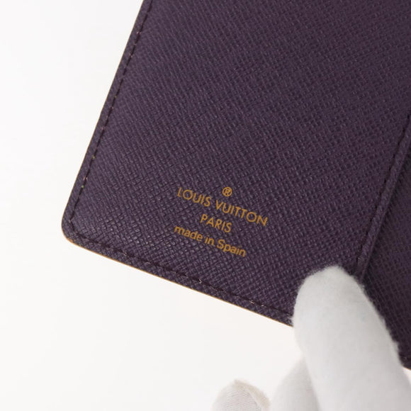 LOUIS VUITTON Epi Agenda PM Day Planner Cover Yellow R20059 LV Auth BA12618