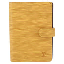 LOUIS VUITTON Epi Agenda PM Day Planner Cover Yellow R20059 LV Auth BA12618-2