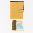 LOUIS VUITTON Epi Agenda PM Day Planner Cover Yellow R20059 LV Auth BA12618-24