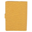 LOUIS VUITTON Epi Agenda PM Day Planner Cover Yellow R20059 LV Auth BA12618-3
