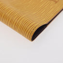 LOUIS VUITTON Epi Agenda PM Day Planner Cover Yellow R20059 LV Auth BA12618-8