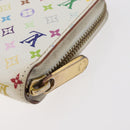 LOUIS VUITTON Monogram Multicolor Zippy Long Wallet White M60241 LV Auth BA12620-8