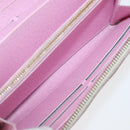 LOUIS VUITTON Monogram Multicolor Zippy Long Wallet White M60241 LV Auth BA12620-20