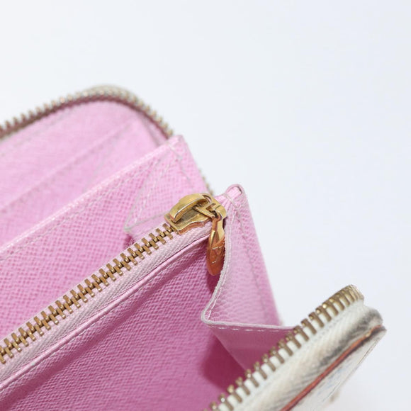 LOUIS VUITTON Monogram Multicolor Zippy Long Wallet White M60241 LV Auth BA12620