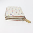 LOUIS VUITTON Monogram Multicolor Zippy Long Wallet White M60241 LV Auth BA12620-4