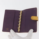 LOUIS VUITTON Epi Agenda PM Day Planner Cover Yellow R20059 LV Auth BA12621-13