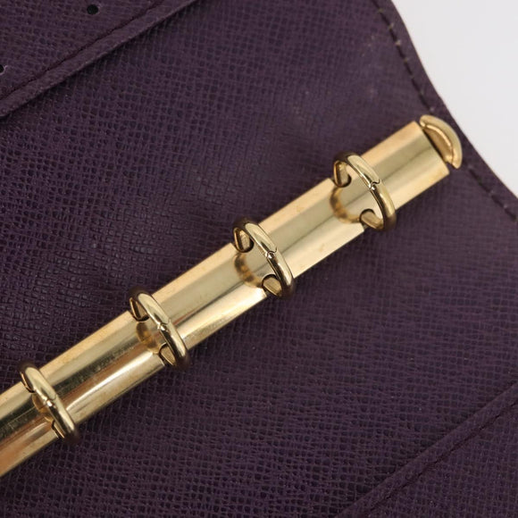 LOUIS VUITTON Epi Agenda PM Day Planner Cover Yellow R20059 LV Auth BA12621