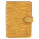 LOUIS VUITTON Epi Agenda PM Day Planner Cover Yellow R20059 LV Auth BA12621-2