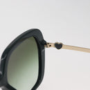 CHANEL Sunglasses plastic Green CC Auth BA12623M-10