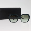 CHANEL Sunglasses plastic Green CC Auth BA12623M-14