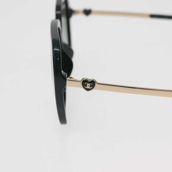CHANEL Sunglasses plastic Green CC Auth BA12623M