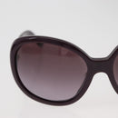 CHANEL Sunglasses plastic Purple CC Auth BA12624M-4