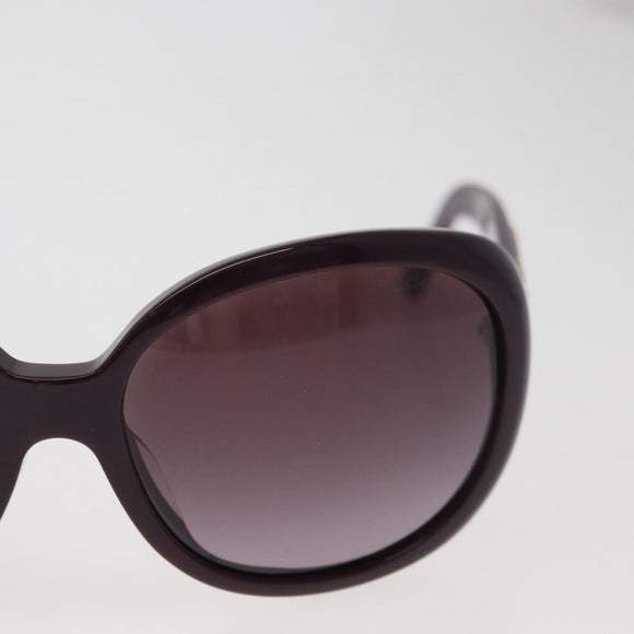 CHANEL Sunglasses plastic Purple CC Auth BA12624M