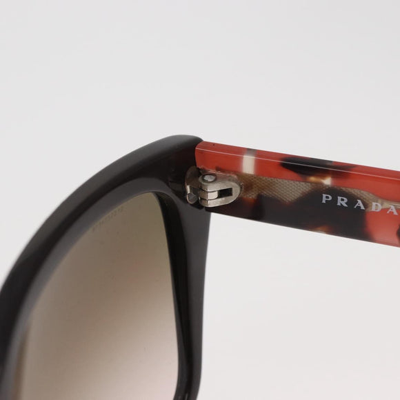 PRADA Sunglasses plastic Brown Auth BA12626A