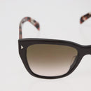 PRADA Sunglasses plastic Brown Auth BA12626A-3
