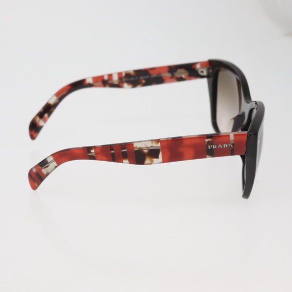 PRADA Sunglasses plastic Brown Auth BA12626A