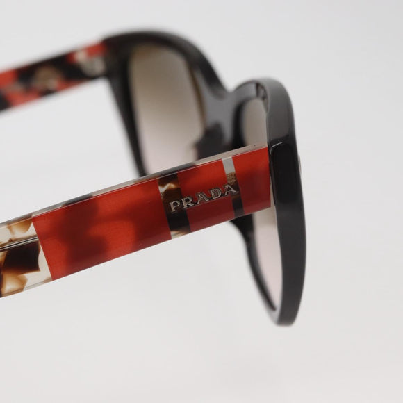 PRADA Sunglasses plastic Brown Auth BA12626A