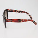 PRADA Sunglasses plastic Brown Auth BA12626A-7